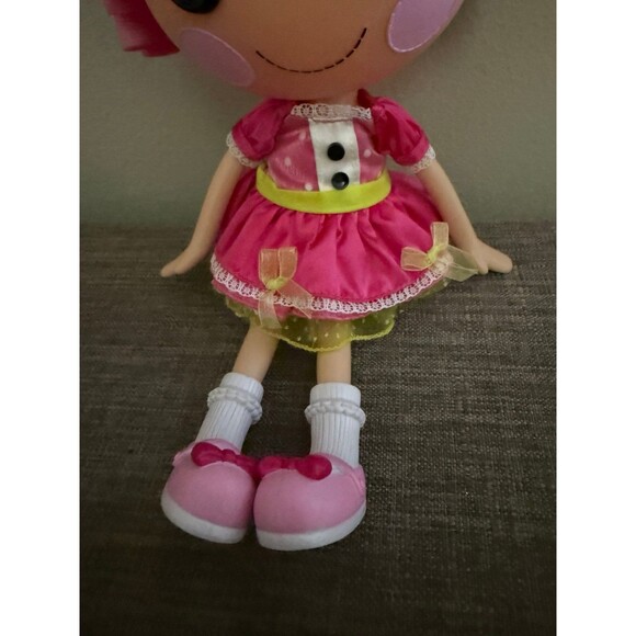 Lalaloopsy 2009 Jewel Sparkles 12" Doll Pink hair w/Crown - Picture 3 of 8